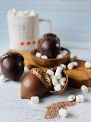 Halloween and Fall Hot Chocolate Bomb Acorn, Hot Cocoa