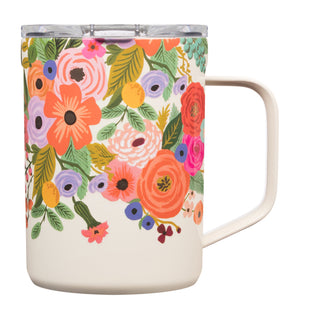 Mug - 16oz Rifle Paper - Garden Party Cream