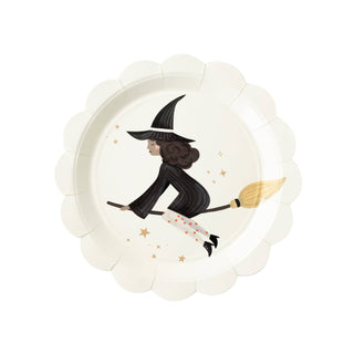 Witching Hour Witches Paper Plate Set