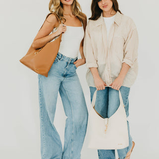 Haddie Hobo Vegan Leather Tote