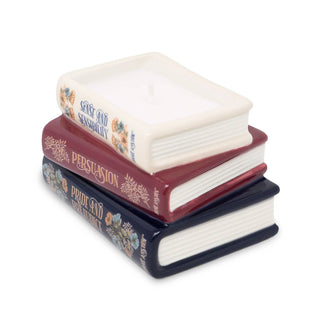 Bookstack Candle, Jane Austen