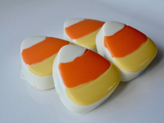Fall and Halloween Candy Corn shaped Chocolate Oreo