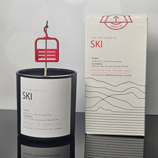 Ski Candle Special Edition | Après-Ski Gift | Snow Sports