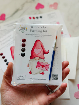 Love Gnome Watercolor Kit