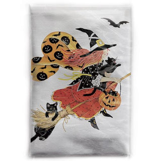 Flying Witch Bagged Towel