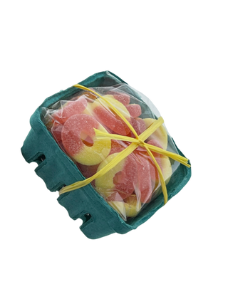 Peach Rings Fruit Basket, 8oz.
