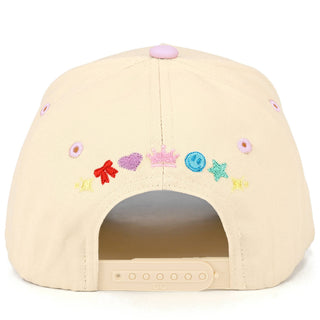 C.C PASSENGER PRINCESS Letter on Two Tone Trucker Hat