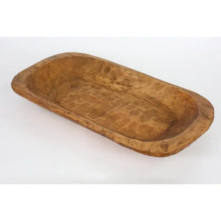 Hand Scraped Dough Bowl