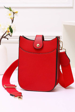 Mini PU Cellphone Cross Body Bag