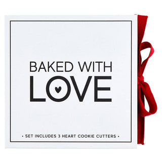 Heart Cookie Cutter Book Box - Set of 3