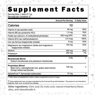 Boost Oxygen BiCarb Hydration Mix | Mixed Berry, 6 Pack