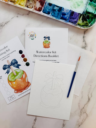 Caramel Apple Watercolor Kit