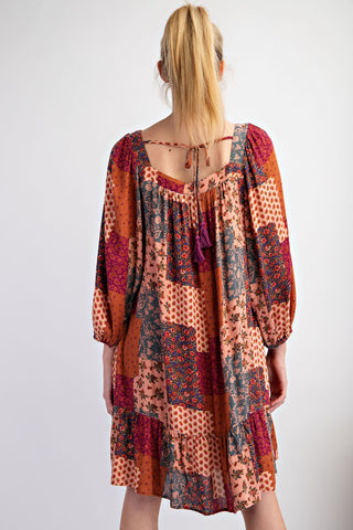 Patchwork Apricot Lane Dress