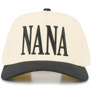 NANA Letter on Two Tone Trucker Hat