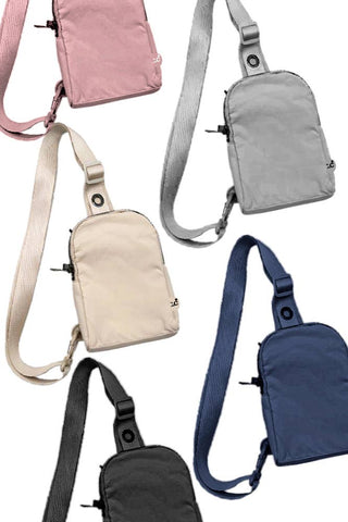 Double Pocket Sling Bag