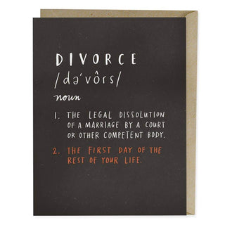Divorce Card