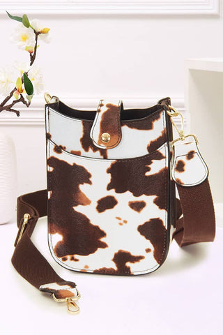 Mini PU Cellphone Cross Body Bag