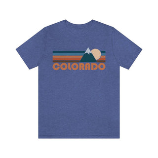 Colorado T-Shirt - Retro Mountain Unisex Colorado Shirt