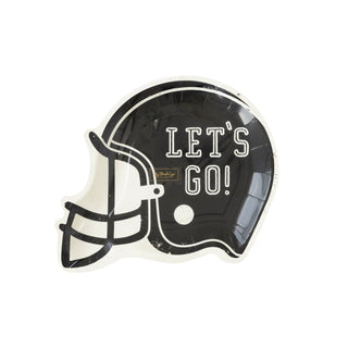 Football Helmet Shaped Paper Plate