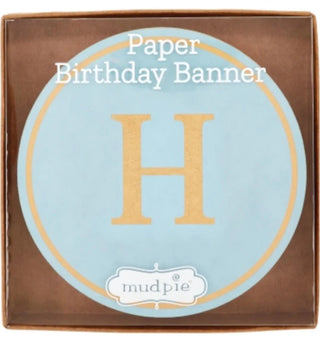 Paper Birthday Banner