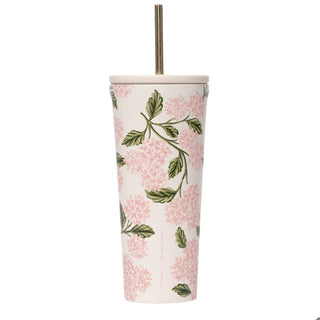 Cold Cup- Pink Hydrangea 24 oz.