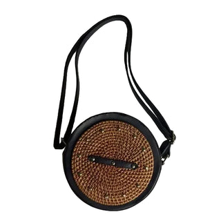 Crossbody Ratan Studded Navy