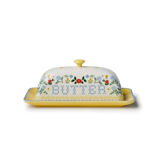 Home Sweet Home Porcelain Butter Dish