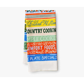 Cookbook Tea Towel
