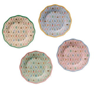 Spring Farm Melamine Assorted Dessert Plates