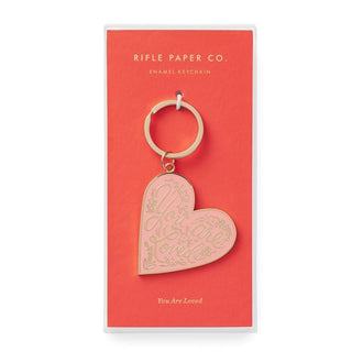 You Are Loved Enamel Keychain