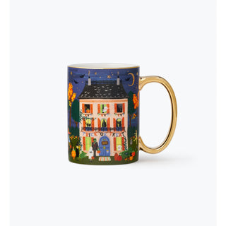 Haunted House Porcelain Mug