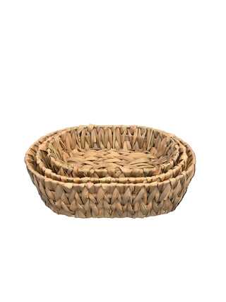 Woven Oval Baskets