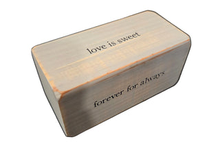 Love Wood Block