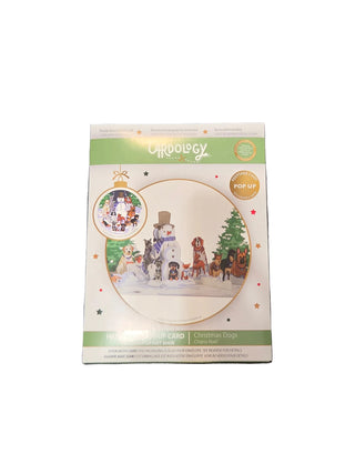 Christmas Dogs Pop Up Card