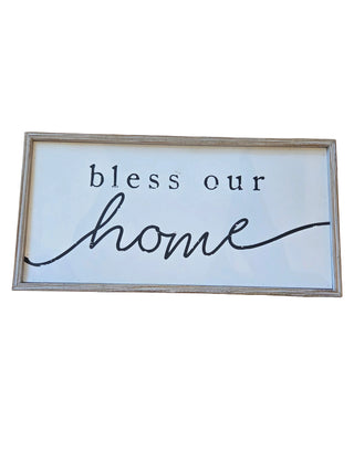 Bless Our Home Plaque