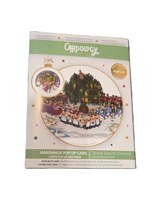 Twelve Days Of Christmas Pop Up Card