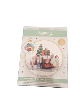 Winter Gardener Pop Up Card