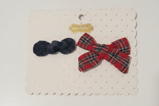 Tartan Bow Set
