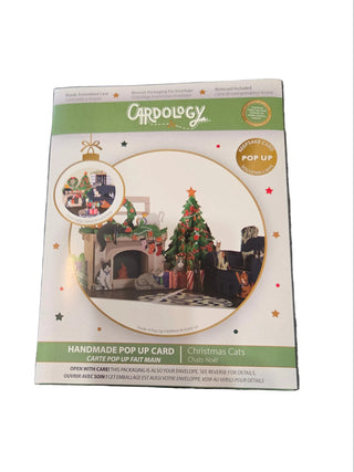 Christmas Cats Pop Up Card
