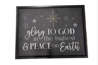 Glory To God Sign