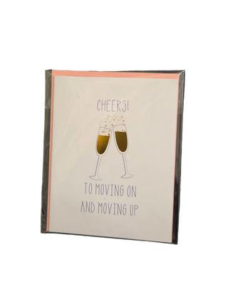 Cheers Moving On Card