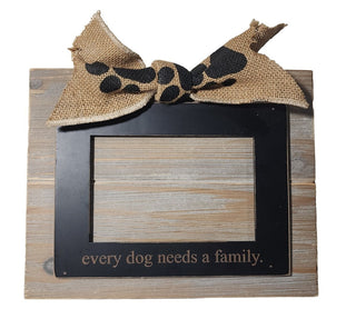 Every Dog Needs A Family Frame