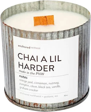 Chai A Lil Harder Wood Wick Candle