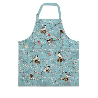 Winterberry & Balsam Apron with Pockets