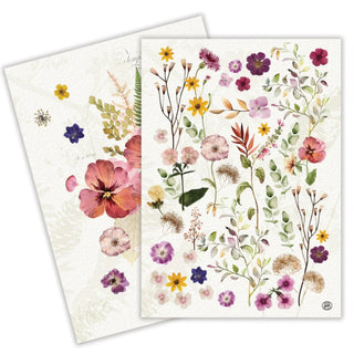 Pressed Flowers Kitchen Towel Set