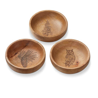 Wilde Pine Wood Bowl