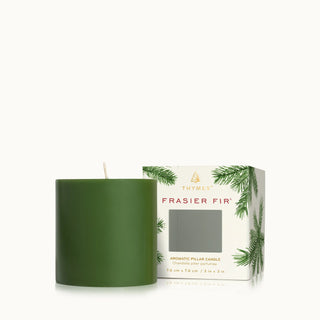 Frasier Fir Pillar Candle Small