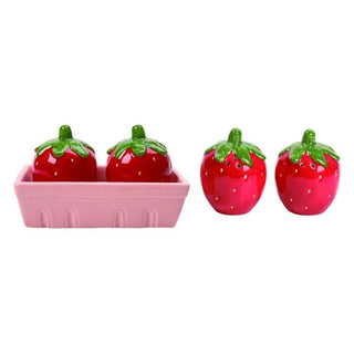 Dol Strawberry S/P w/Basket S/3
