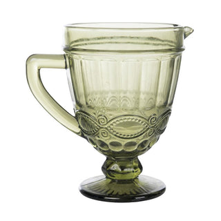Glass Embossed Pitcher