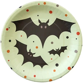 Batty Night Glow Dinner Plate